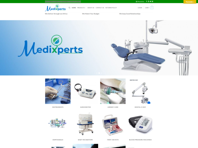 MediXpertsWeb Design